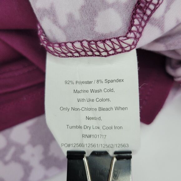 Tranquility by Colorado Clothing pink white floral skort XL - Picture 7 of 9